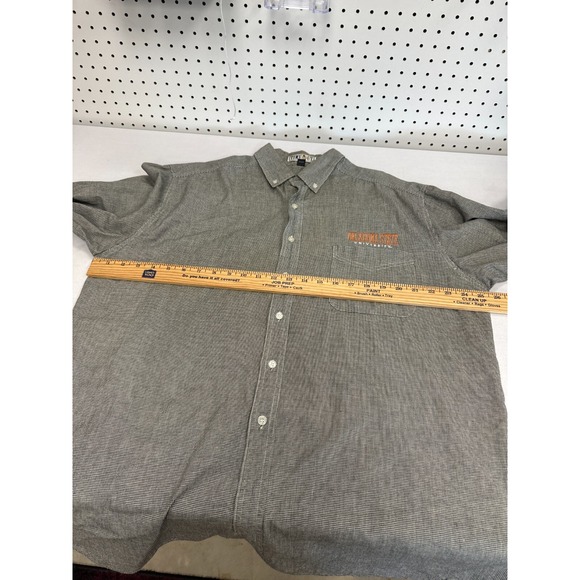 Timeout Mens Oklahoma State University Button Down Shirt Size XL Long Sleeve - Picture 8 of 8